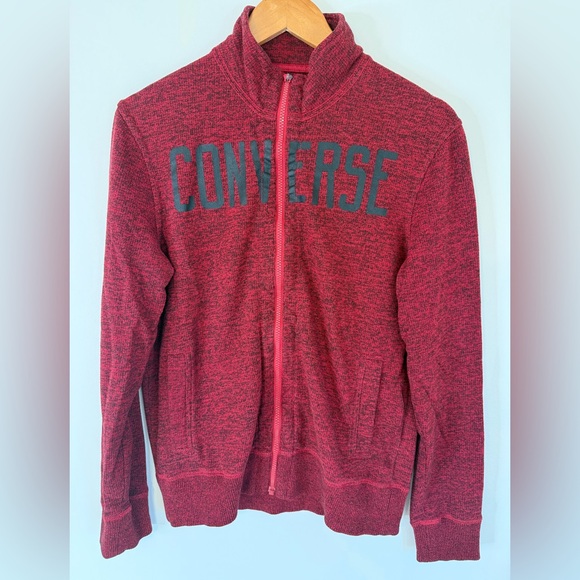 Converse Other - CONVERSE All Star Full-Zip Sweater Jacket